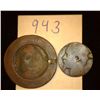 Image 2 : 943.ND French Coin Box Coin Partially Hollowed With Broken Hinged.