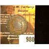 Image 2 : 980.1828 U.S. Half Cent rev. c/s of a Rosette.