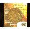 Image 1 : 997.1767 Colonies Francaise Copper of Gaudeloupe. c/s "RF". 3 Sous 9 Deniers. 'Doc' states this piec