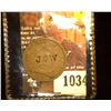 Image 1 : 1034.         1866 U.S. Two Cent Piece obv. c/s "10", rev. c/s "J.S.W.".