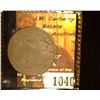 Image 1 : 1040.         (ND) Old U.S. Large Cent c/s "J.Ds.".