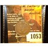 Image 1 : 1053.         1903 Indian Head Cent with c/s "A-75"