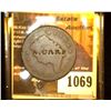 Image 1 : 1069.         1814 U.S. Large Cent c/s "S. Carr".