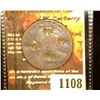 Image 1 : 1108.         1803 U.S. Large Cent c/s "SM" at four side of the obverse.