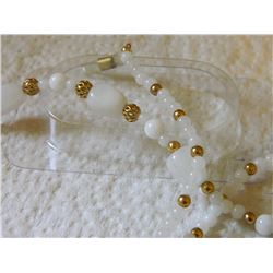 EYE GLASS CHAIN - GENUINE NATURAL GEMSTONES &/OR FRESH WATER PEARLS - EACH  APPROX 23" LONG