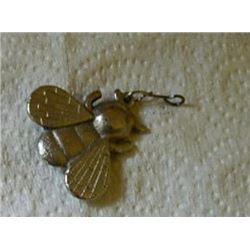 LARGE METAL BUG - BUMBLE BEE - WITH HOOK