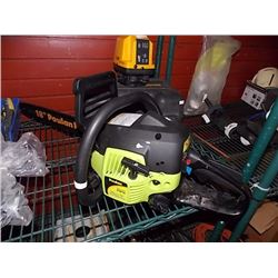 POULAN GAS CHAINSAW 16" BAR & CHAIN - WORKING