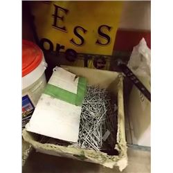 BOX NEW NAILS - APPROX. 40LBS