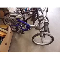 BIKE - CHILD'S SPORTEX 5 SPEED BIKE - BLUE/SILVER