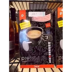 NESPRESSO DECAF COFFEE - 5pkgs PER LOT