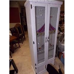 ARTS & CRAFT CUPBOARD - 2 DOOR 70" TALL X 36" WIDE