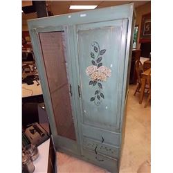 VINTAGE CABINET - 2 DOOR - GREEN
