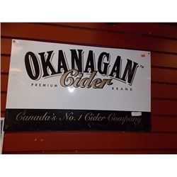 BREWERS MEMORABILIA - METAL - OKANAGAN CIDER