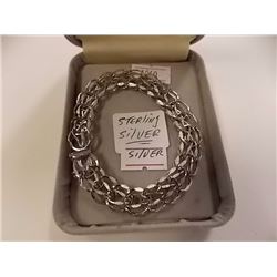 BRACELET - STERLING SILVER - 14.6gm