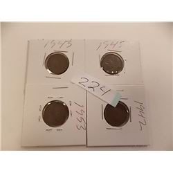 VINTAGE PENNIES - 4 TT