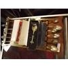 Image 1 : COLLECTOR SPOONS AND HOLDER
