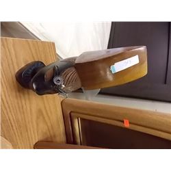 HAND CRAFTED WOOD CARVED BUST