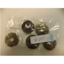 VINTAGE ORIENTAL COINS - 5 TTL