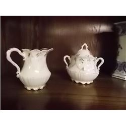 CHINA CREAM & SUGAR