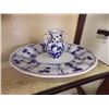 Image 1 : DELFT BLUE STYLE COLLECTABLES - 2 PC