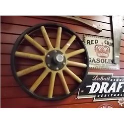 VINTAGE WAGON WHEEL