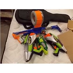 NERF GUNS - 4 TTL - STR