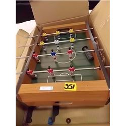 MINI FOOSEBALL GAME