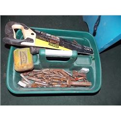 TOTE OF INDUSTRIAL DRILL BITS