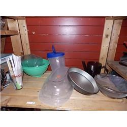 SHELF - BAKING PANS & SHOE RACK