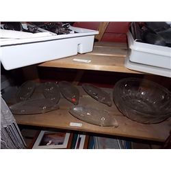 SHELF - GLASS - BOWL & M ORE