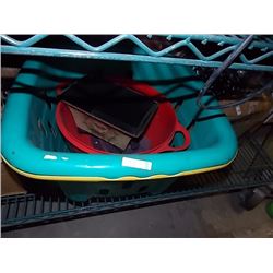 BUCKET & 2 BASKETS
