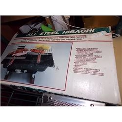 ALL STEEL HIBACHI - IN BOX
