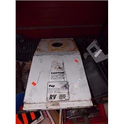 EXTENTION HITCH FOR 5TH WHEEL - 10" KINGPIN