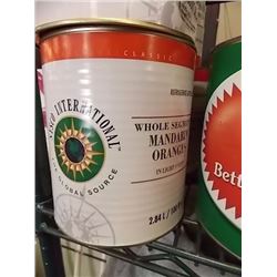 MANDARIN ORANGES IN LITE SYRUP - 2.84L