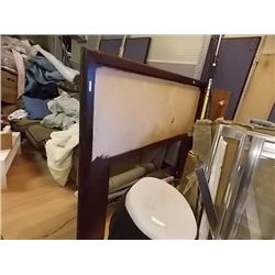 QUEEN HEADBOARD - BROWN