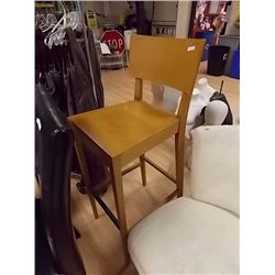 TEAK BAR CHAIR