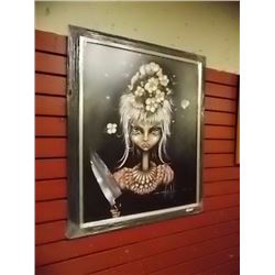 FRAMED PRINT - SINGLE AGAIN - ANGELINA WRONA - GALLERY ESTIMATE $550