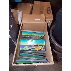 BOX OF NEW ARTIFICIAL POND LILIES