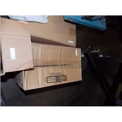 BOX OF NEW ARTIFICIAL POND LILIES