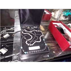 BEADED NECKLACES - 3 TTL