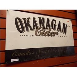 BREWERS MEMORABILIA - METAL - OKANAGAN CIDER