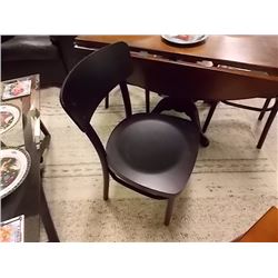 DINING CHAIRS - BLACK - 4 TTL