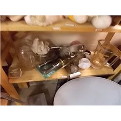 SHELF OF COLLECTABLES - JUG & MORE