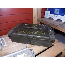 METAL AMMO BOX FOR 20MM CARTRIDGES