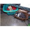 Image 1 : BOX OF WIRE & 2 BINS