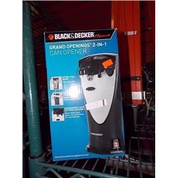 ELECTRIC CAN OPENER - 2 IN 1 - IN BOX