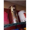 Image 1 : VINTAGE STAINLESS STEEL FIRE EXTINGUISHER
