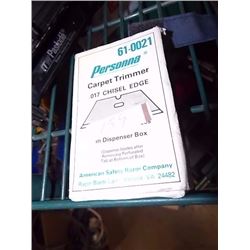 BOX OF EXACTO REPLACEMENT BLADES