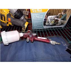 GRAVITY FED PAINT GUN