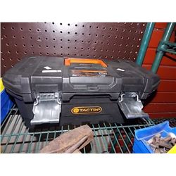 NEW TACTIX BLACK TOOL BOX